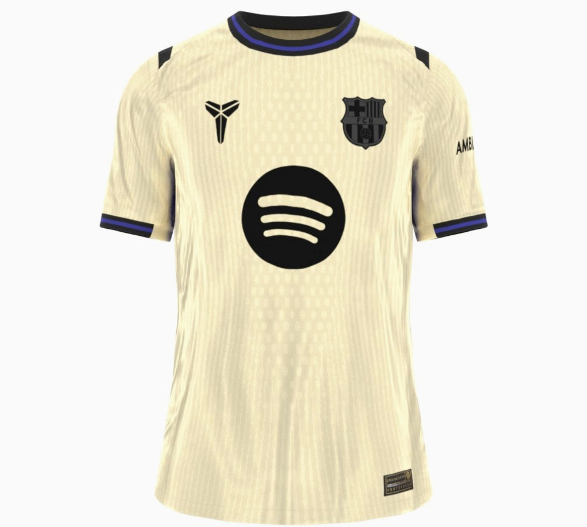 BARCELONA AWAY MAMBA X KOBE KIT 25/26 tm